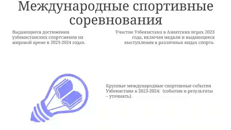 Спорт в Узбекистане 2023-2024 года 3