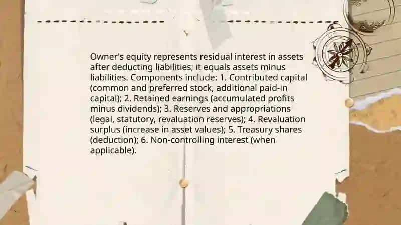 Xususiy kapital hisobi 3
