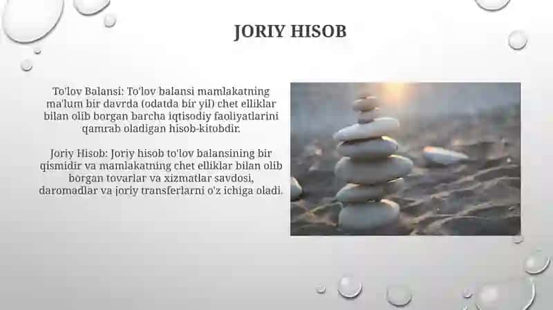 ToʻLov Balansi Va Uning Tarkibi 3