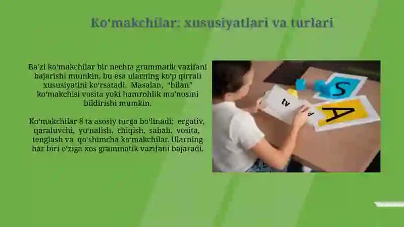 Soʻz Turkumlarining Asosiy Leksik-Grammatik Guruhlar Sifatida 3