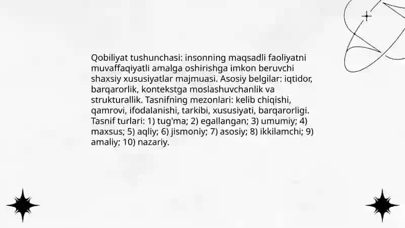Qobiliyat rivojlanishi va individual farqlar 3
