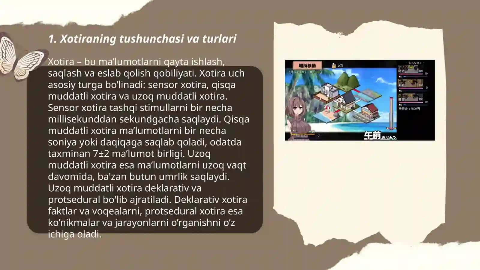 Xotira, xotiraning nerv fiziologik asoslari 3