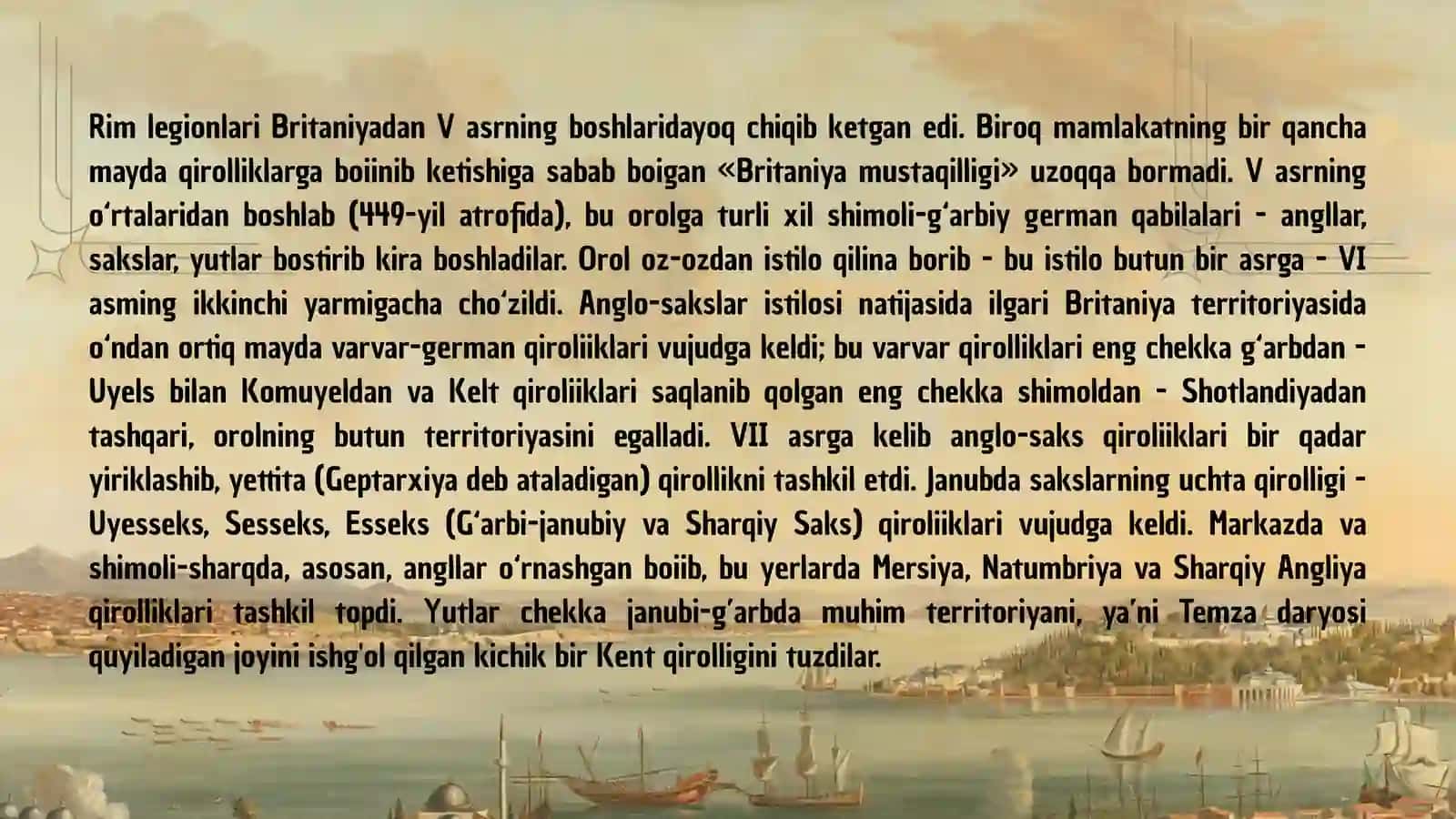 ILK O’RTA ASRLARDA ANGLIYA.ILK O”RTA ASRLARDA GERMANIYA 3