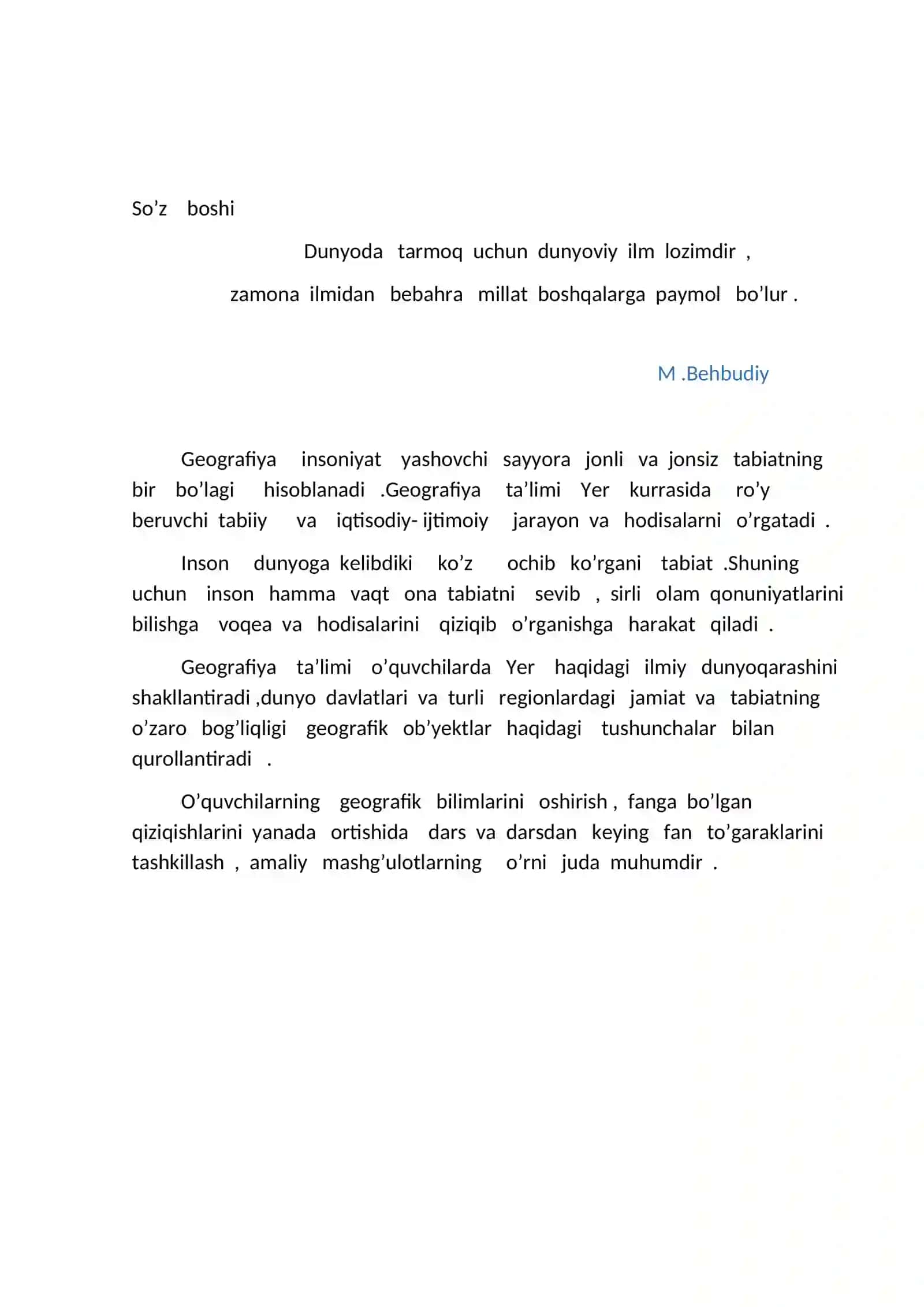 Geografiya fanidan Avstraliya materigi va Okeaniya mavzusida uslubiy qo'llanma 3