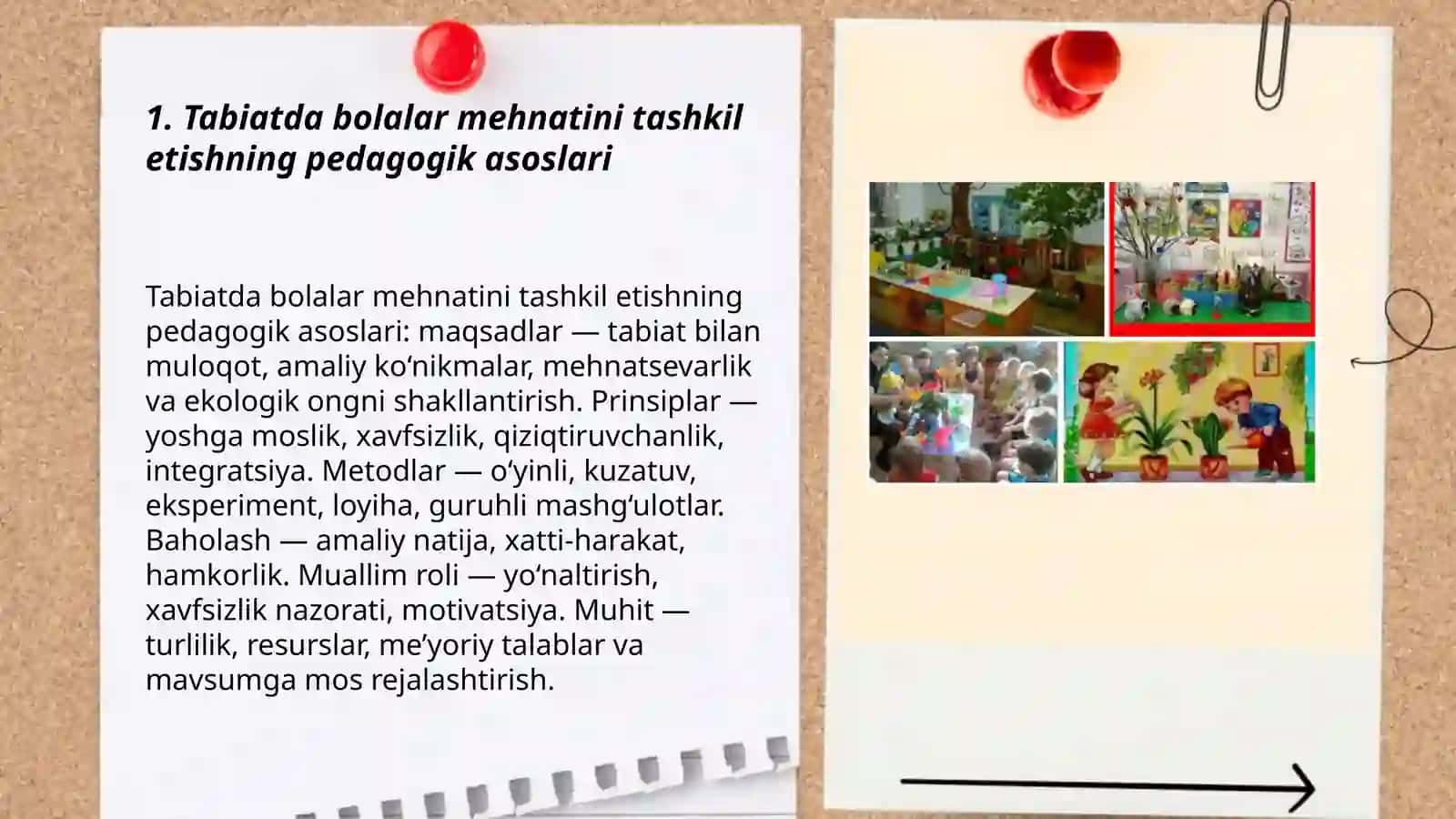 Tabiatda bolalar mehnatlarini tashkil etish texnologiyasi 3