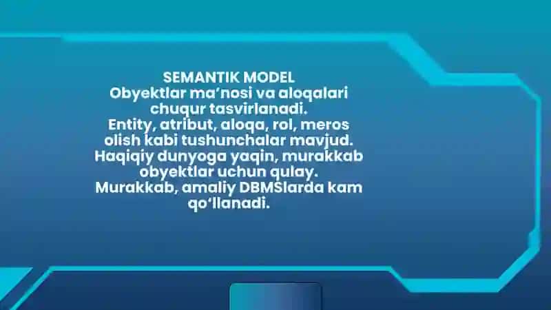 malumotlar bazasi fanidan prezidentatsiya 3