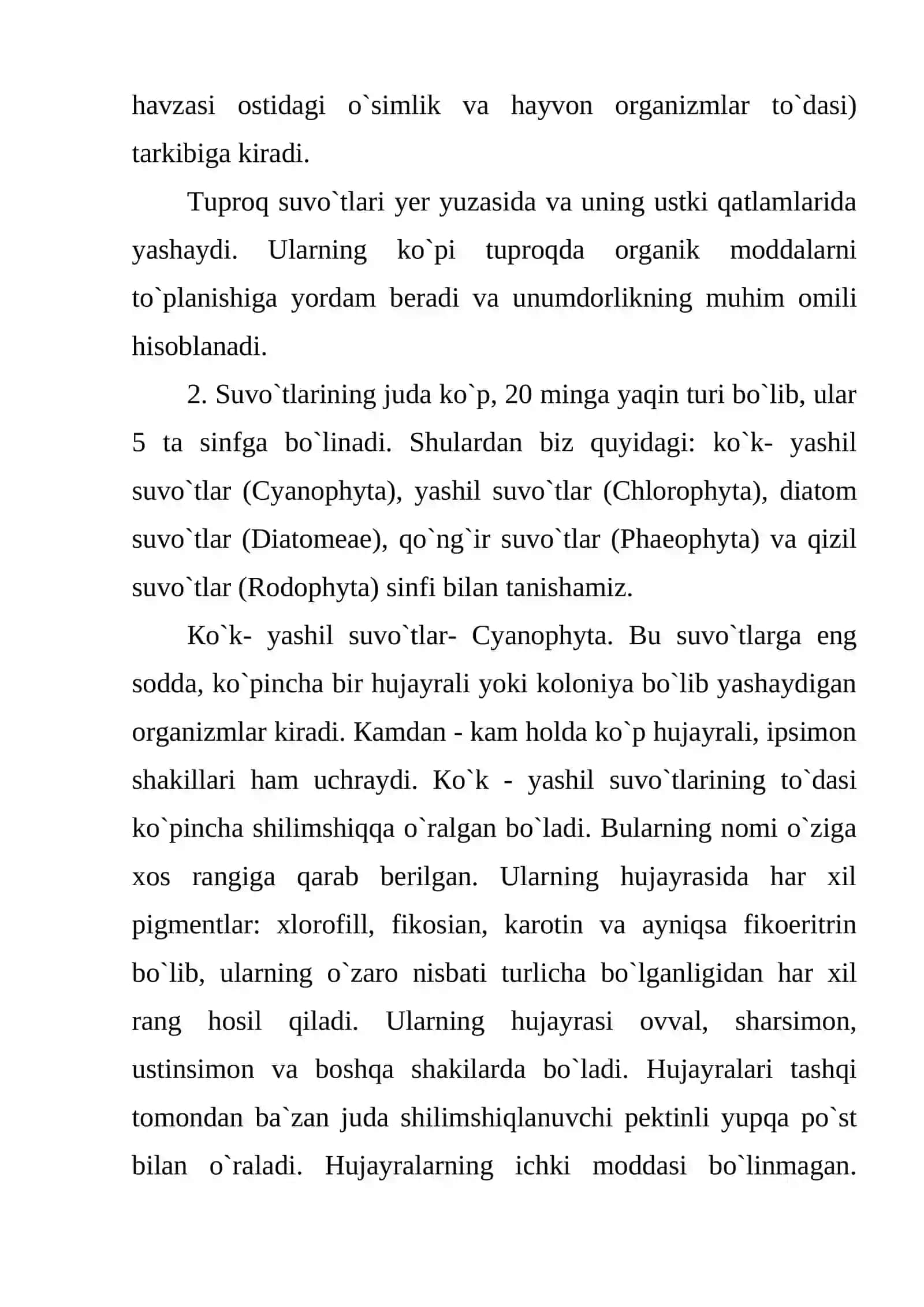O`ZBEKISTON RESPUBLIKASI QISHLOQ XO`JALIGI AMALIYOTIGA EGA SUVO`TLARNI SUNIY O`STIRISH 3