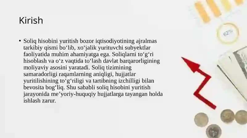 Soliqlar va yig‘imlar bo‘yicha hisob-kitoblarni hisobga olish 3