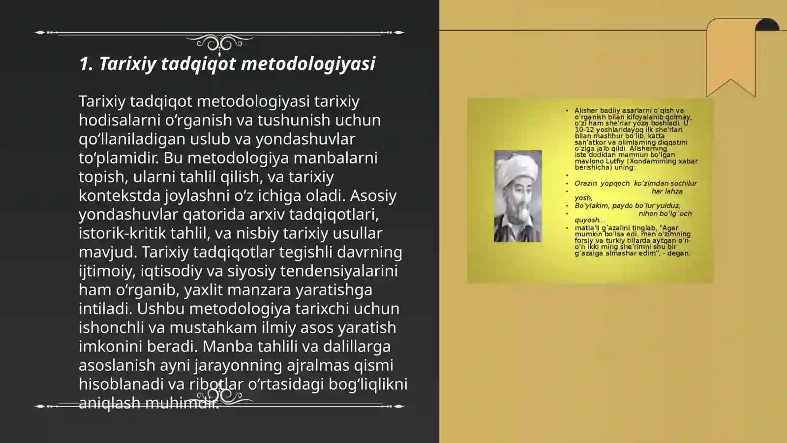 Tarixiy tadqiqotda umumfan uslublar 3