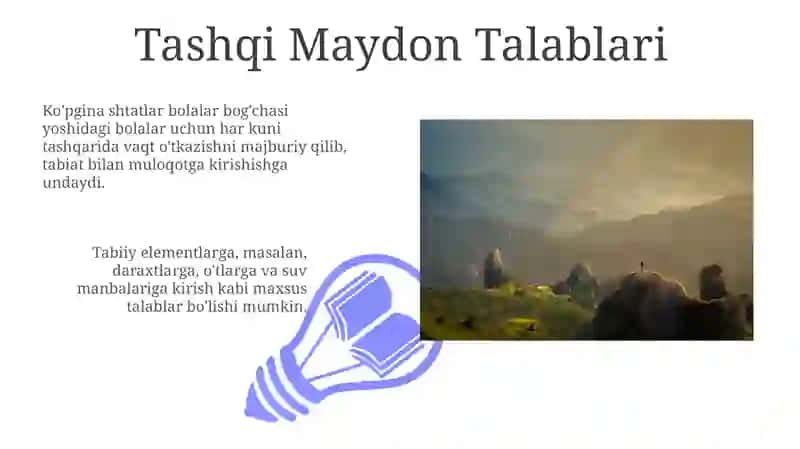 Maktabgacha yoshdagi bolalarni tabiat bilan tanishtirish boyicha davlat talablari 3