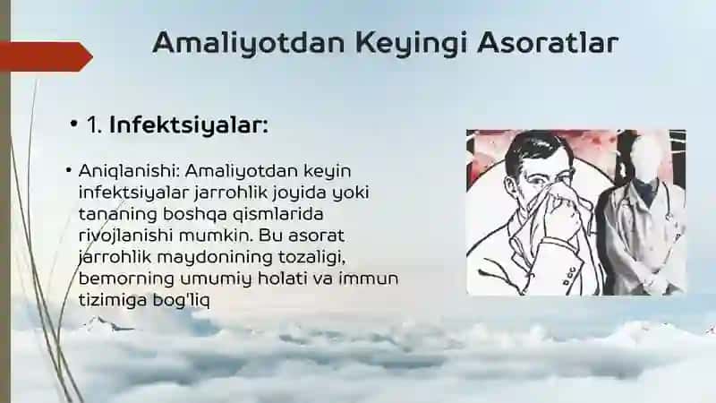 Amaliyotdan Keyingi Asoratlar 3