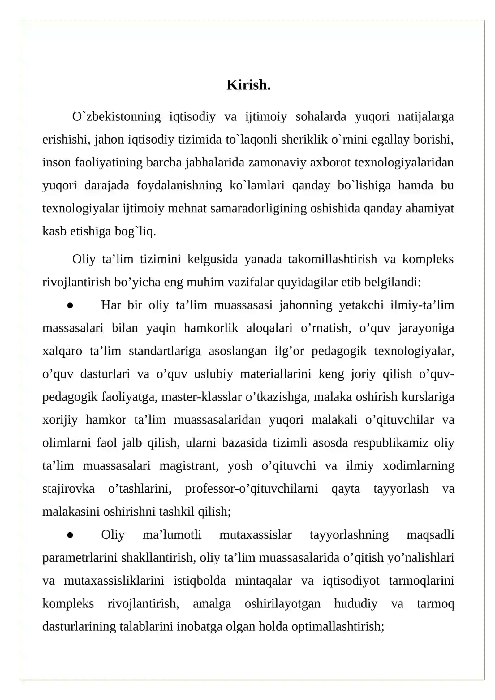 Tekislikda turli kordinatalar sistemalari va ularni almashtirish 3