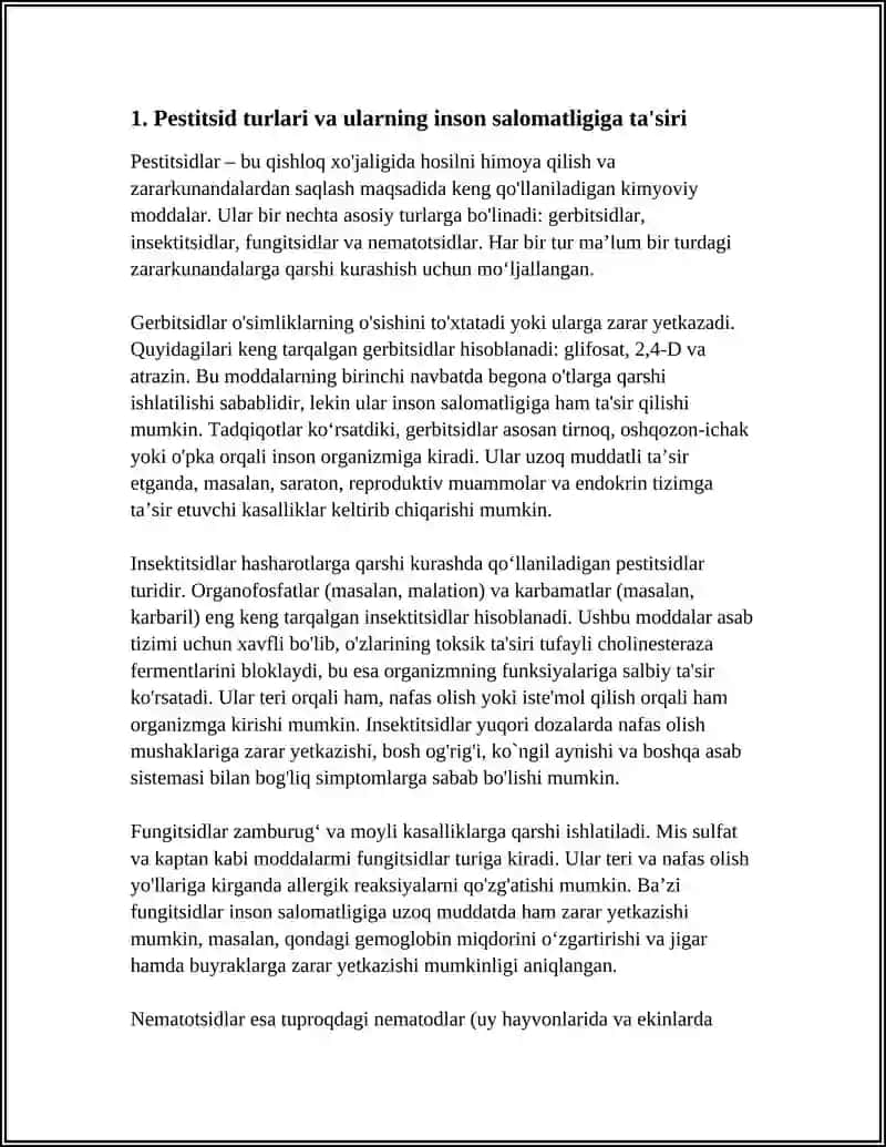 PESTITSIDLARDAN ZAHARLANISH VA INSON SALOMATLIGI 3