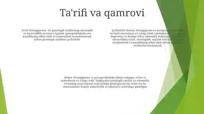 Psixogigiyena Va Psixoprofilaktika Ishlari 3