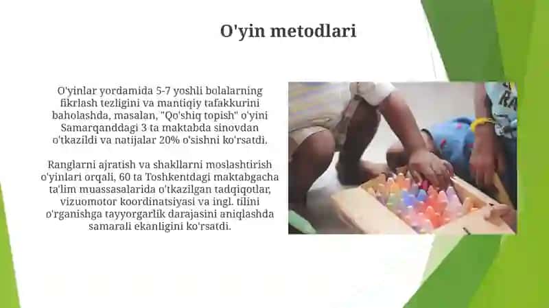 Maktabgacha va kichik maktab yoshidagi bolalarni pedagogik-psixologik tashxis qilish metodlari 3
