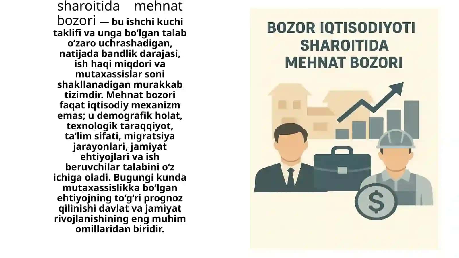 MEHNAT BOZORI VA MUTAXASSISLIKKABO‘LGAN EHTIYOJ 3