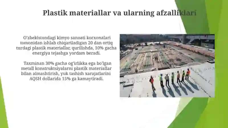 Zamonaviy Konstruksion Materiallar va Ularning Xususiyatlari 3