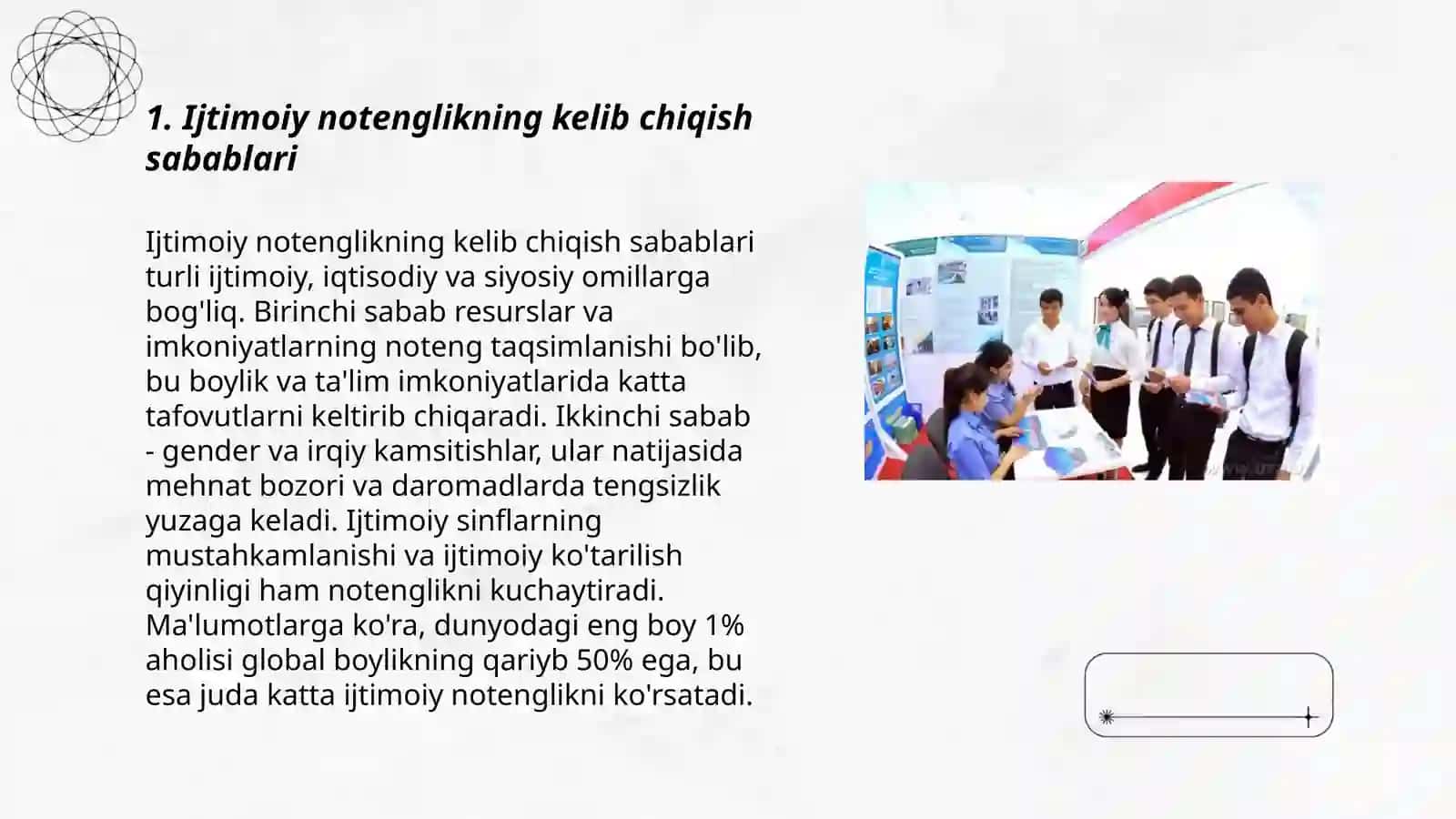 Ijtimoiy notenglik va uni bartaraf etish yollari 3