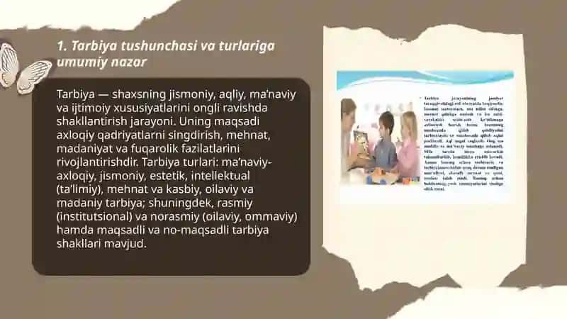 Tarbiya turlari va ularning mohiyati 3
