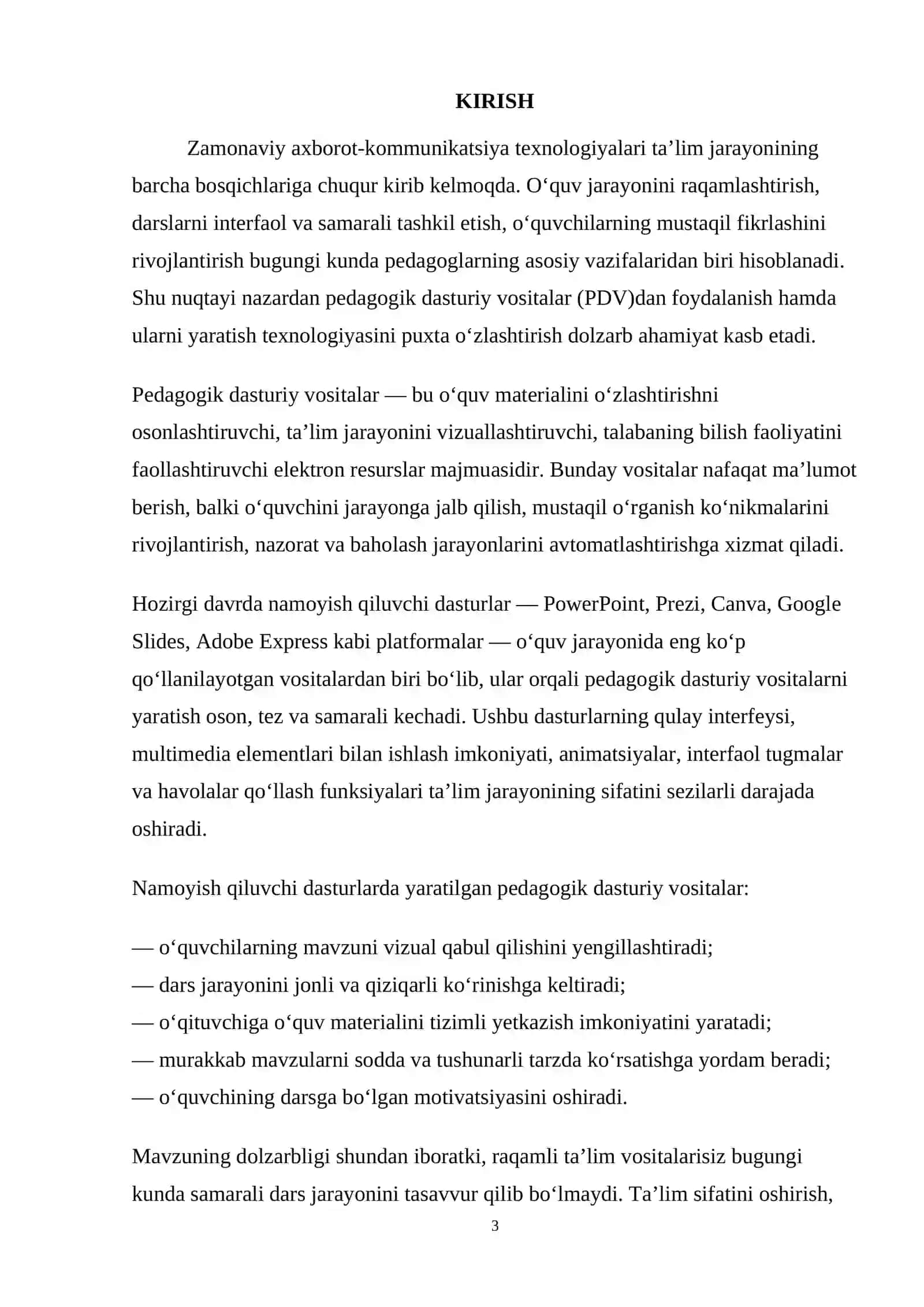 Namoyish qiluvchi dasturlarda pedagogik dasturiy vositalar yaratish 3