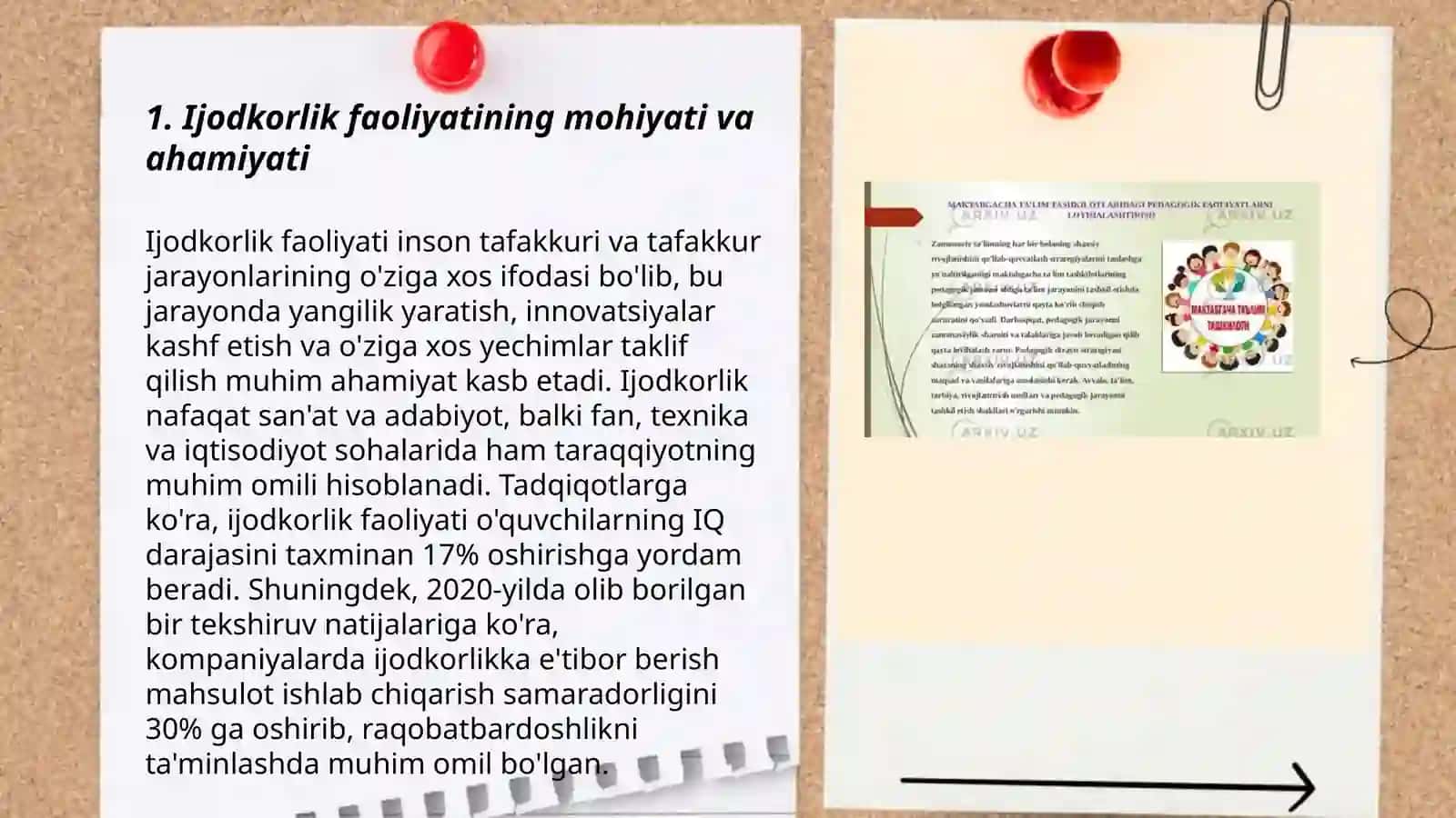 Maktabgacha taʼlim tashkilotlarida ijodkorlik faoliyatini tashkil qilish shakllari 3