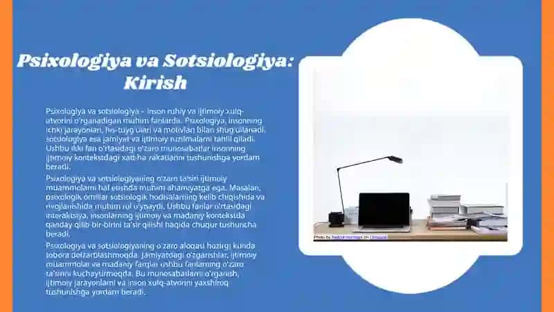 Psixologiya va Sotsiologiya 3