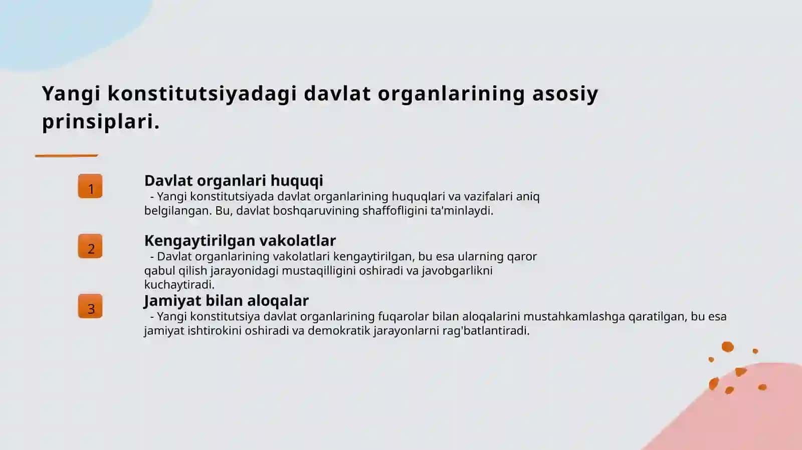 Yangi Konstitutsiyada Davlat organlari 3
