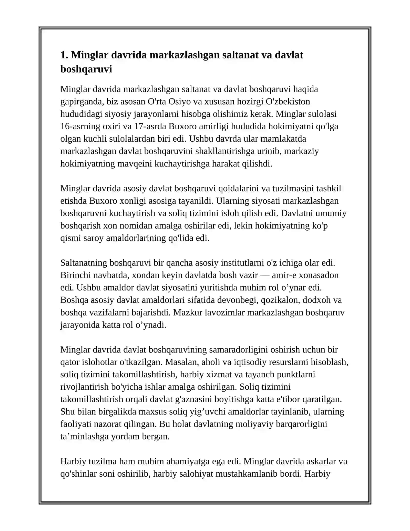 MINGLAR HUKIMRONLIGI DAVRIDA SIYOSAT 3