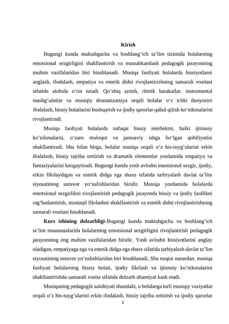 Musiqa yordamida bolalarda emotsional sezgirlikni oshirish 3