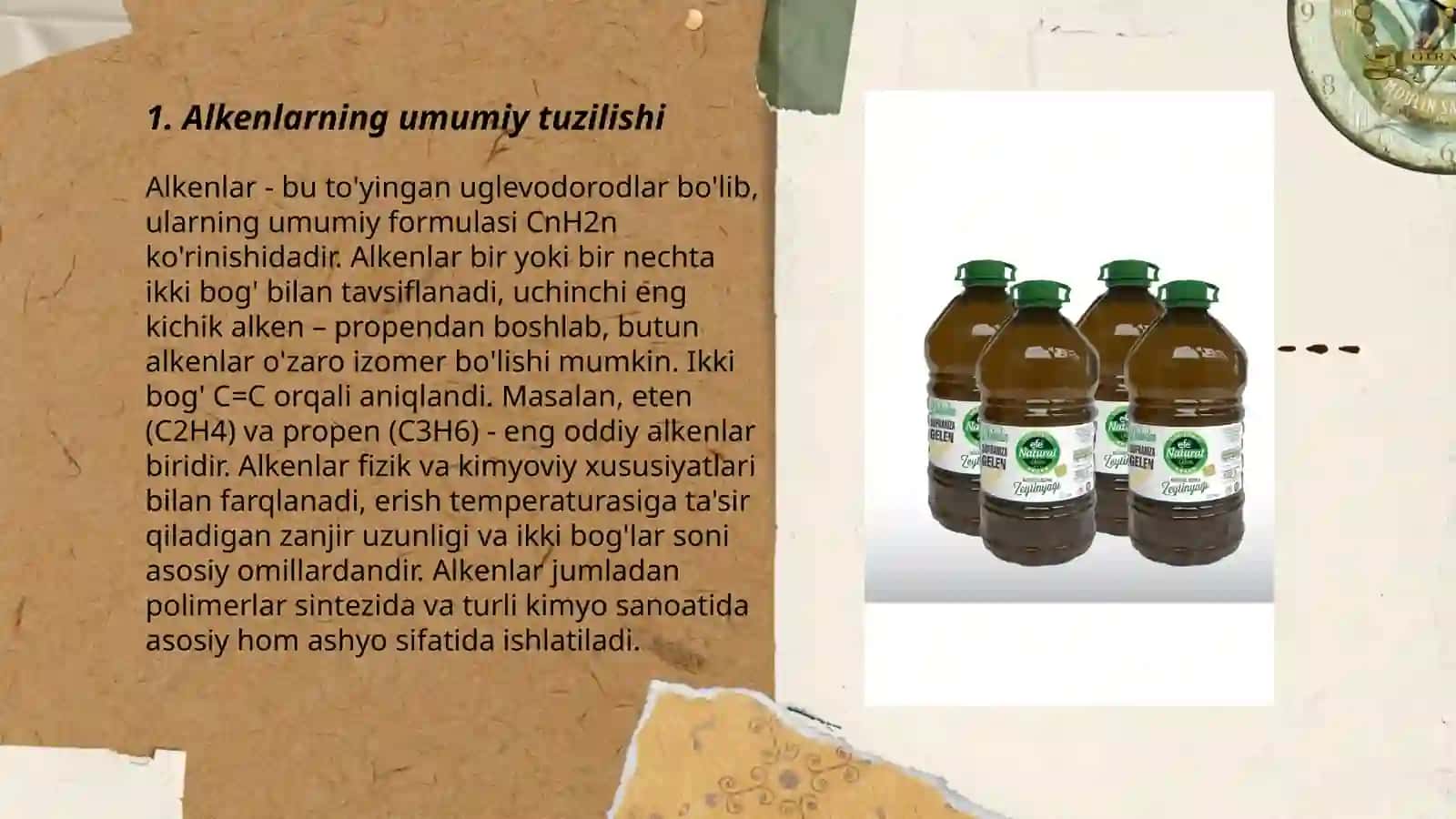 Organik kimyo Aleken Alkin 3