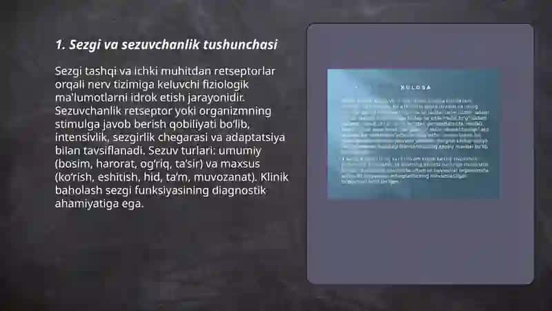 Sezgi va sezuvchanlik 3