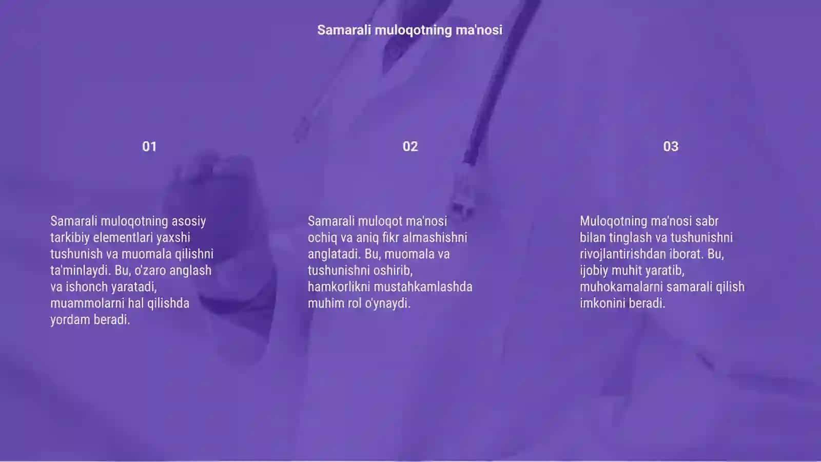 Samarali muloqotning asosiy tarkibiy elementlari 3