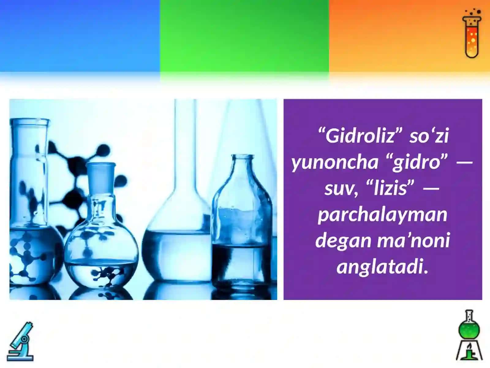 Tuzlarning gidrolizi 3