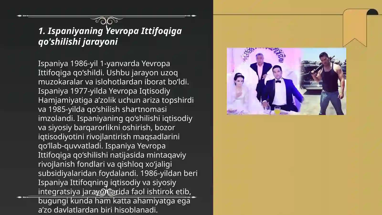 Ispaniya Yevropa Ittifoqiga qo'shilishi jarayoni 3