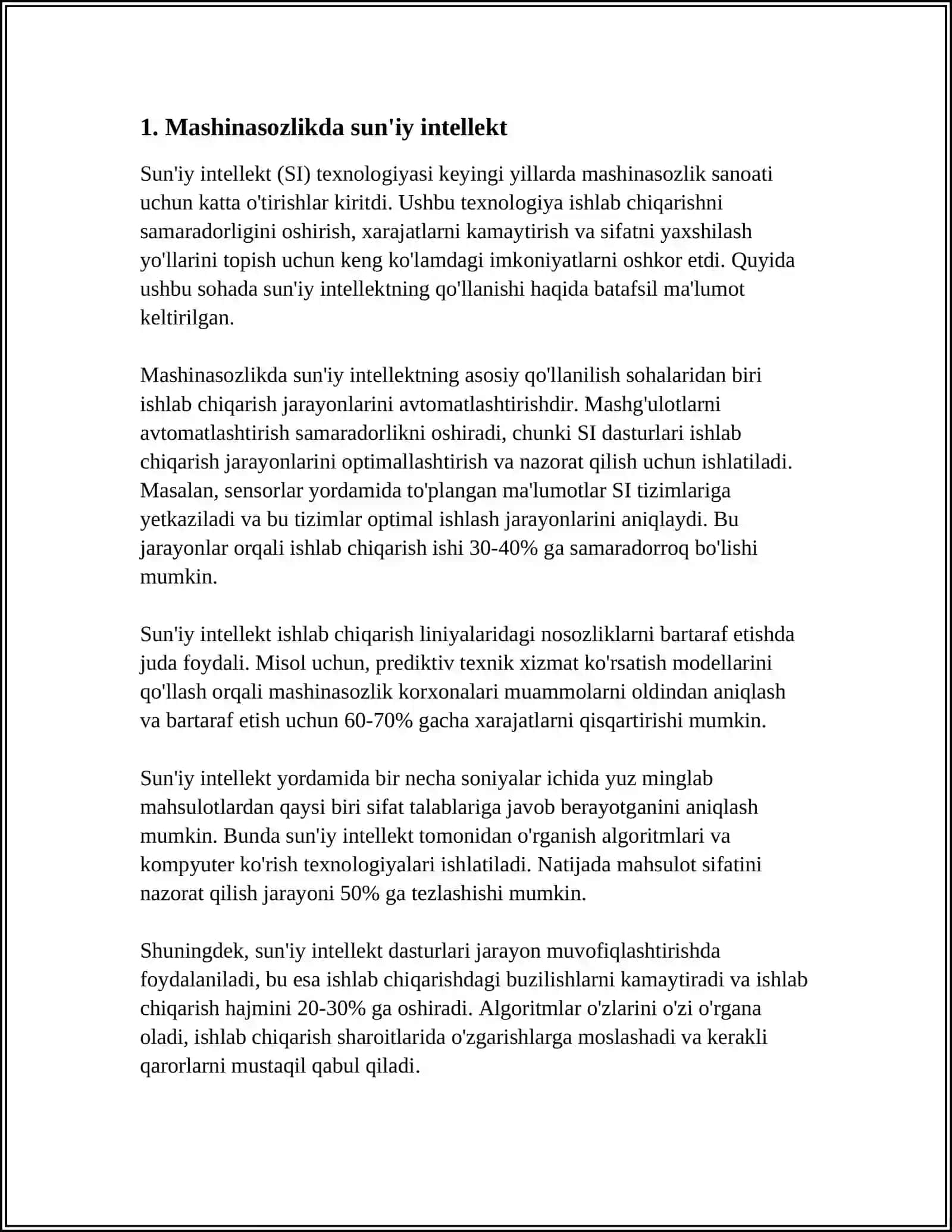 SUN'IY INTELLEKTNI QURILISH SOHASIDA QO'LLASH 3