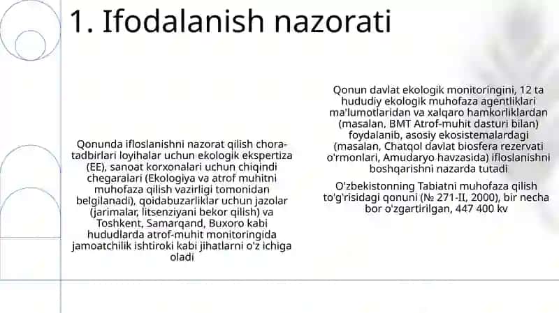O'zbekiston Respublikasining tabiatni muxofaza qilish to‘g‘risidagi qonuni 3