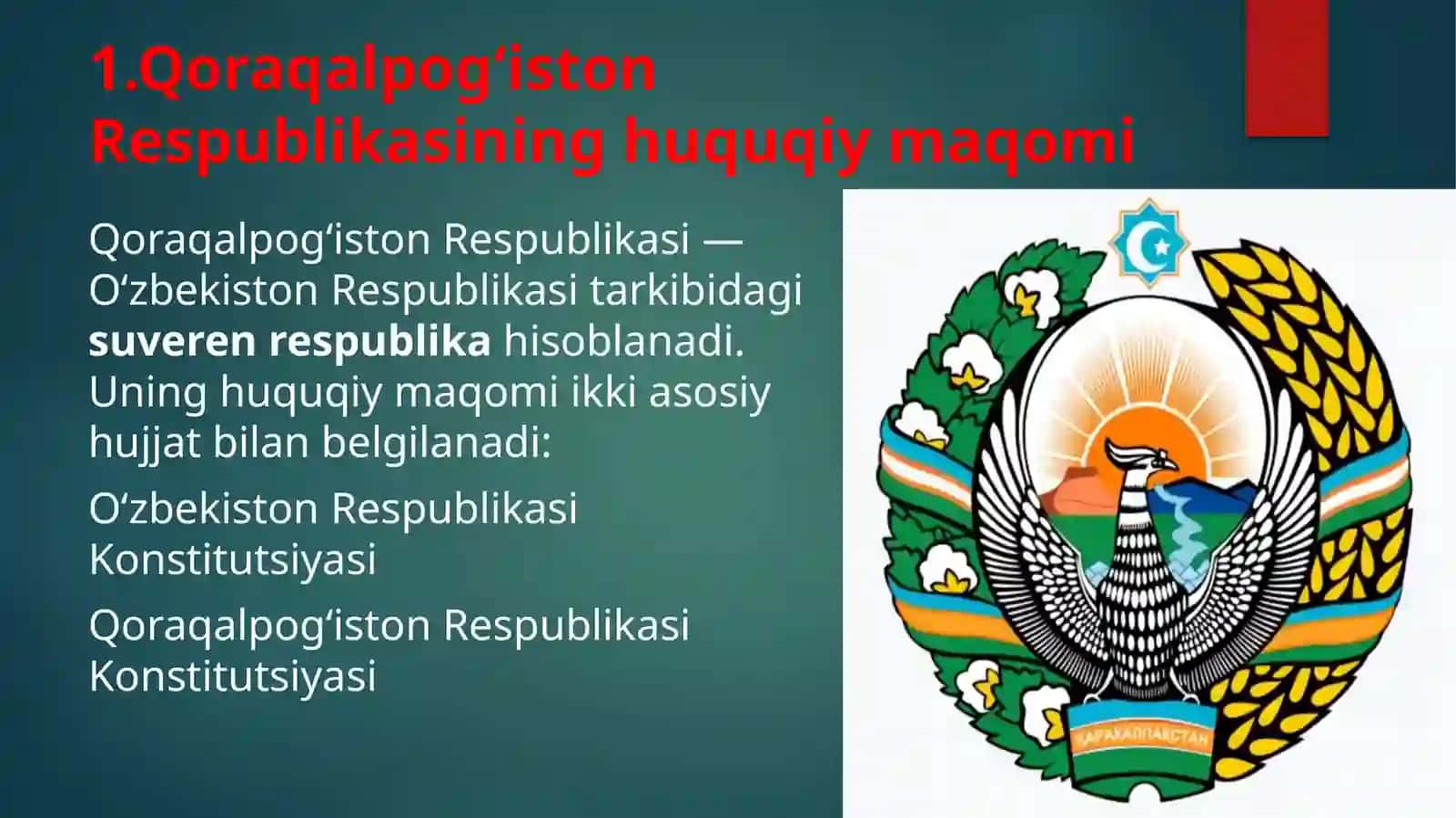 O’zbekiston respublikasi konstitutsiyasi 3