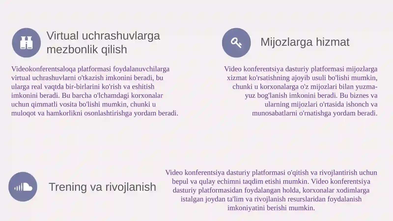 Video Konferensiyada Eng aniq foydalanish biznes 3