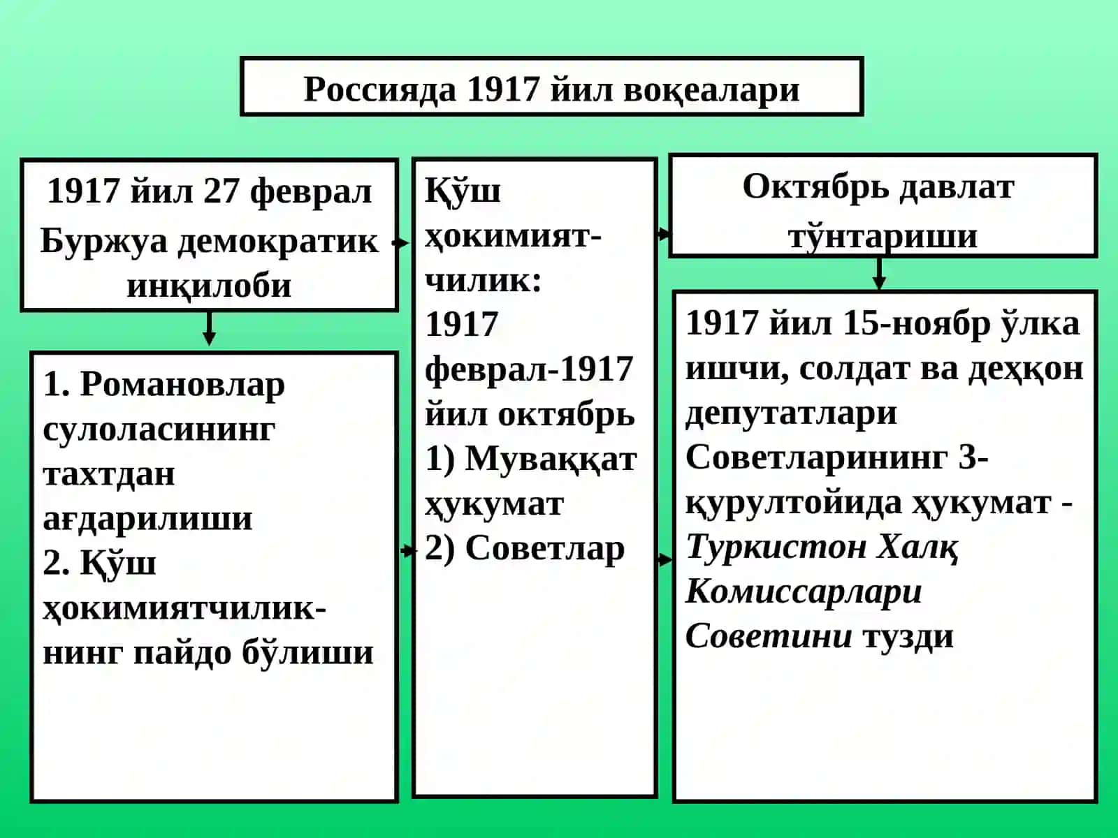 Туркистонда мустабид совет хокимиятининг ўрнатилиши ва унга қарши қуролли ҳаракат 3