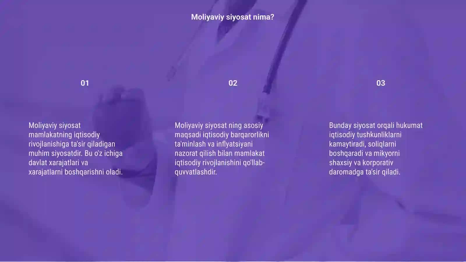 Moliyaviy siyosat 3