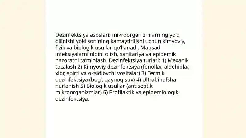 Dezinfekstiya deratizatsiya Ismoiljonova.Muslimaxon 3