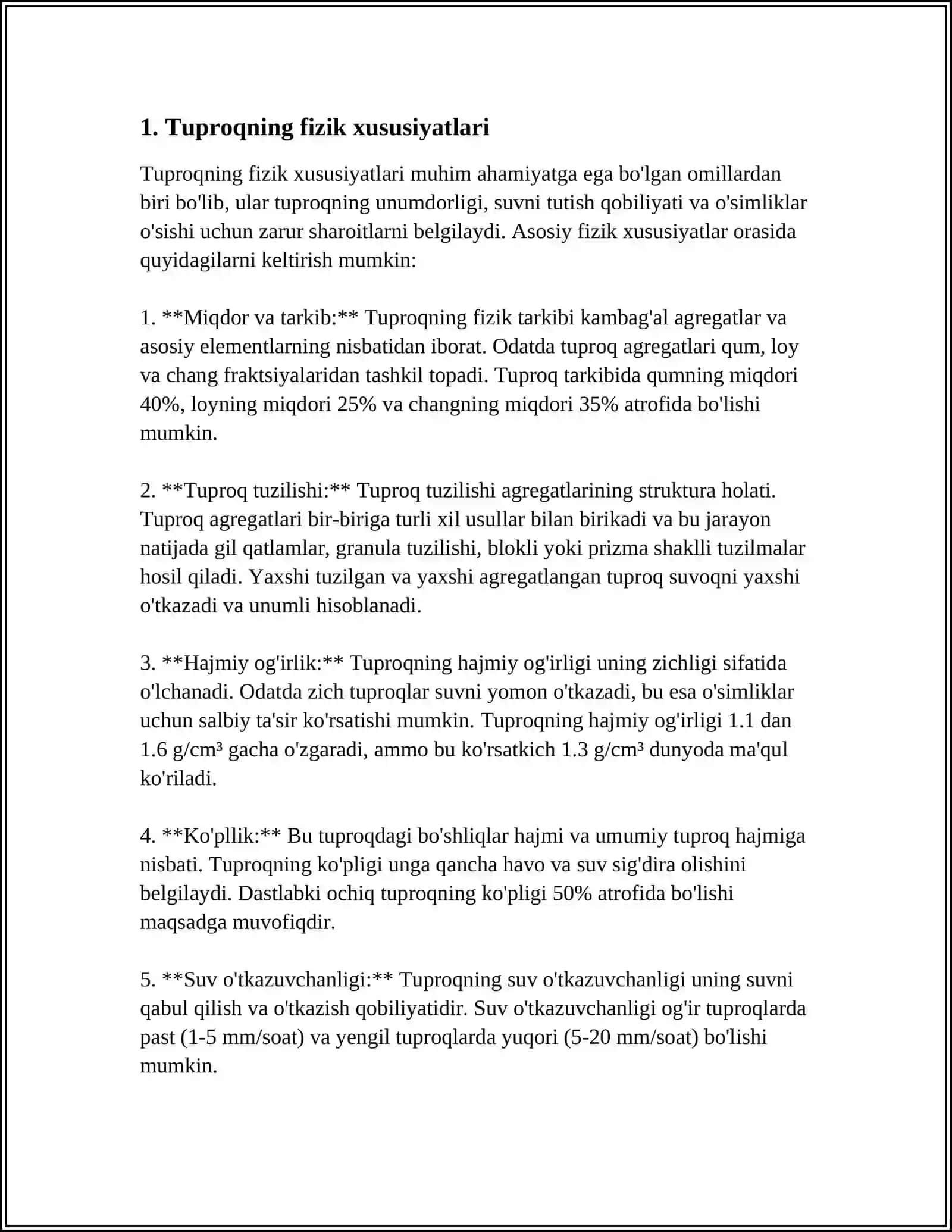 Tuproqning Tarkibiy Tuzilmasi 3