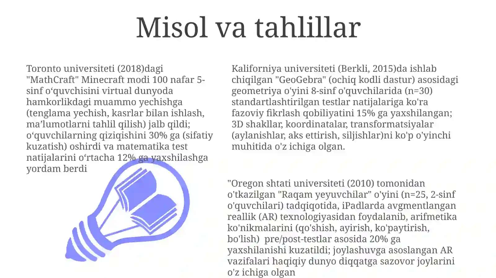 Interaktiv varaqamli texnologiyalardan foydalanib matematika o'yinlarini tashkil etish 3