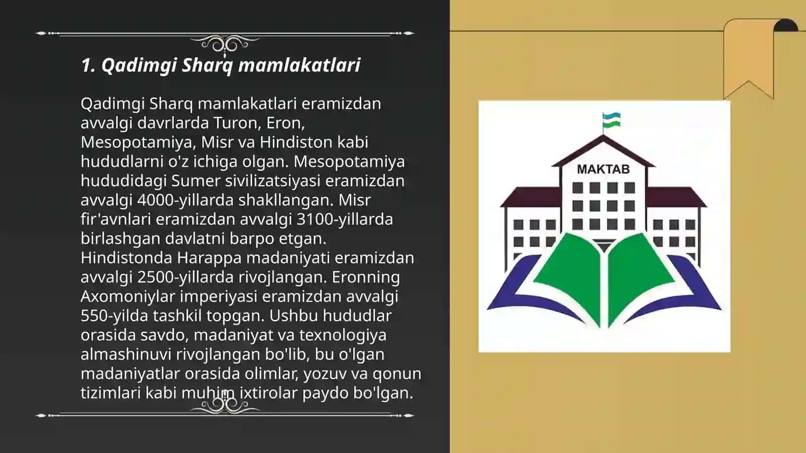 Maktab darsliklaridan tarixiy, ananaviy va tarixiy yozuvga ko‘ra yozilgan so‘zlarni topish va izohlash 3