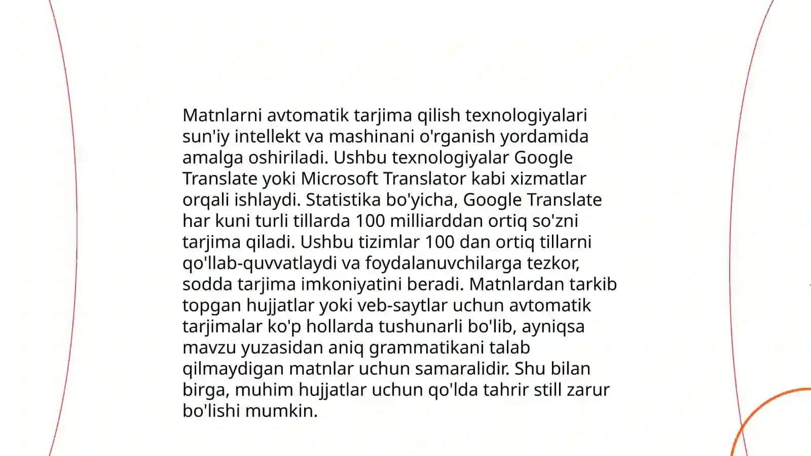 Matnlarni avtamatik tahrirlash 3