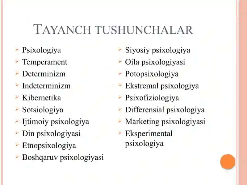 Psixologiya tarixi fanining predmeti va vazifalari 3