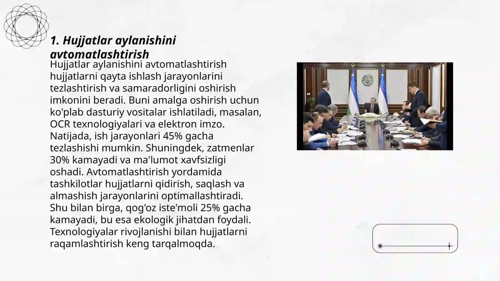 Hujjatlar aylanishini avtomatlashtirish 3