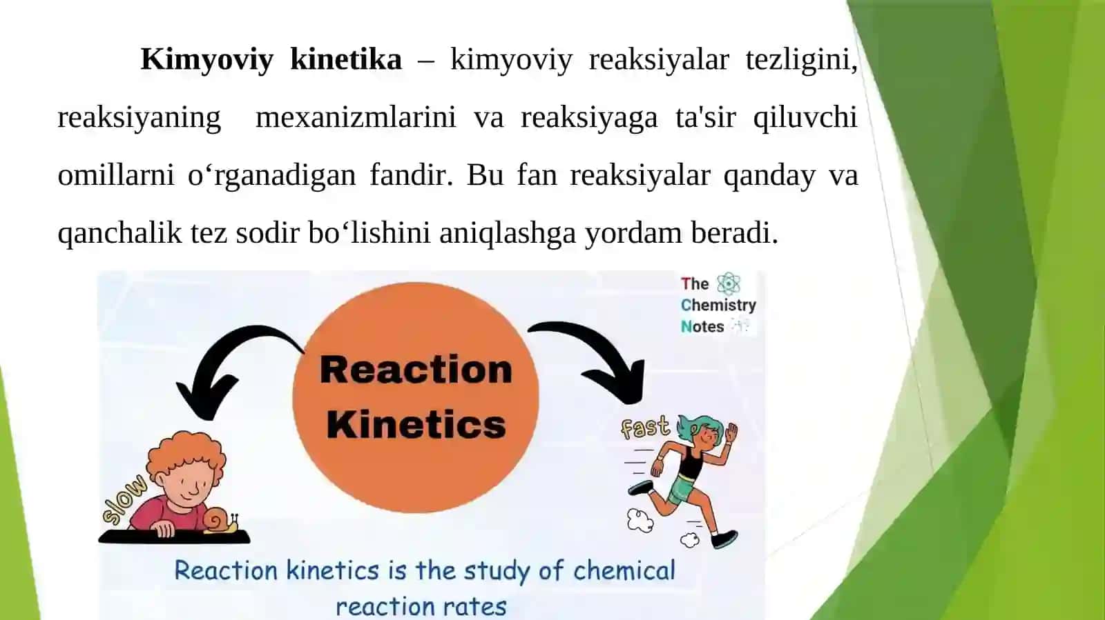 Kimyoviy kinetika va kataliz faniga kirish, maqsad va vazifalari 3