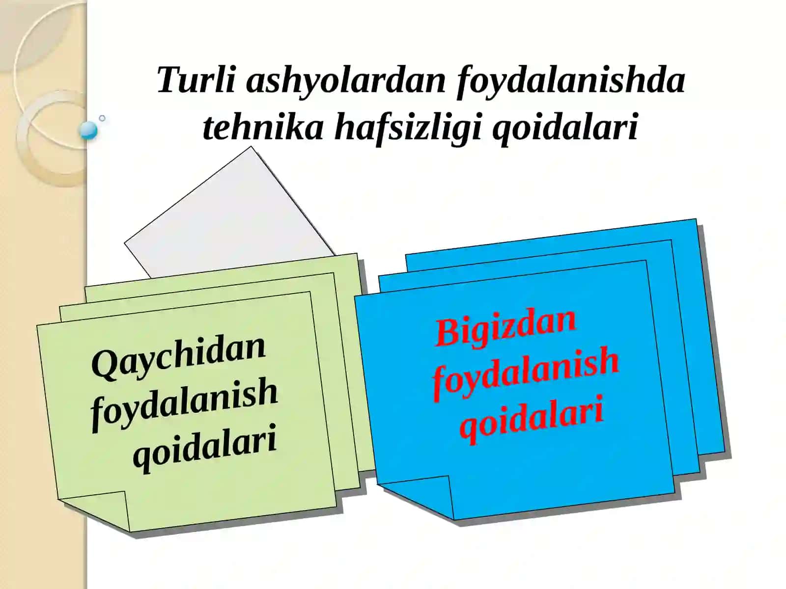 Mehnatdarslarida qo’l mehnatidan foydalanish talablari 3