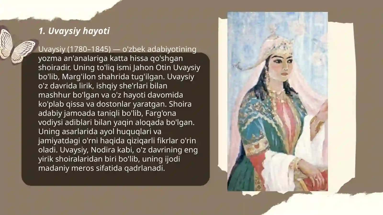 Uvaysiy hayoti va ijodi 3